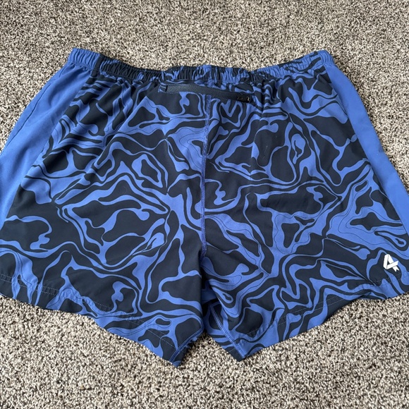 Fourlaps x Peloton - 5in Lined Shorts - Men's XL - Blue - Picture 6 of 8